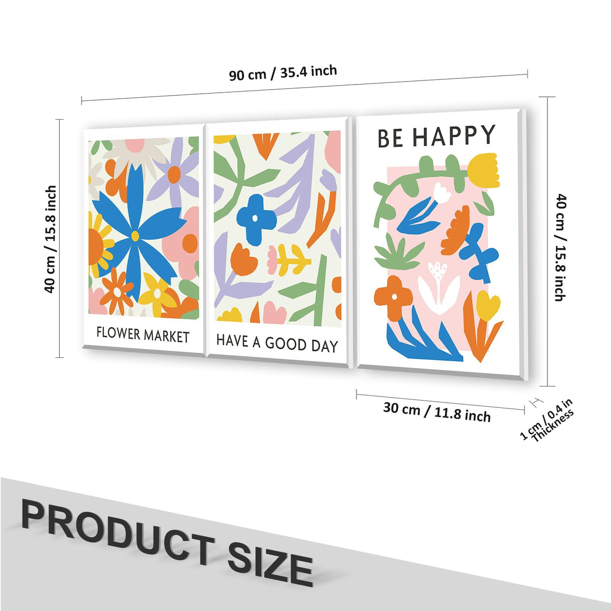 JBER Art Acoustic Panels 6 Pack Self-Adhesive(Series 6)