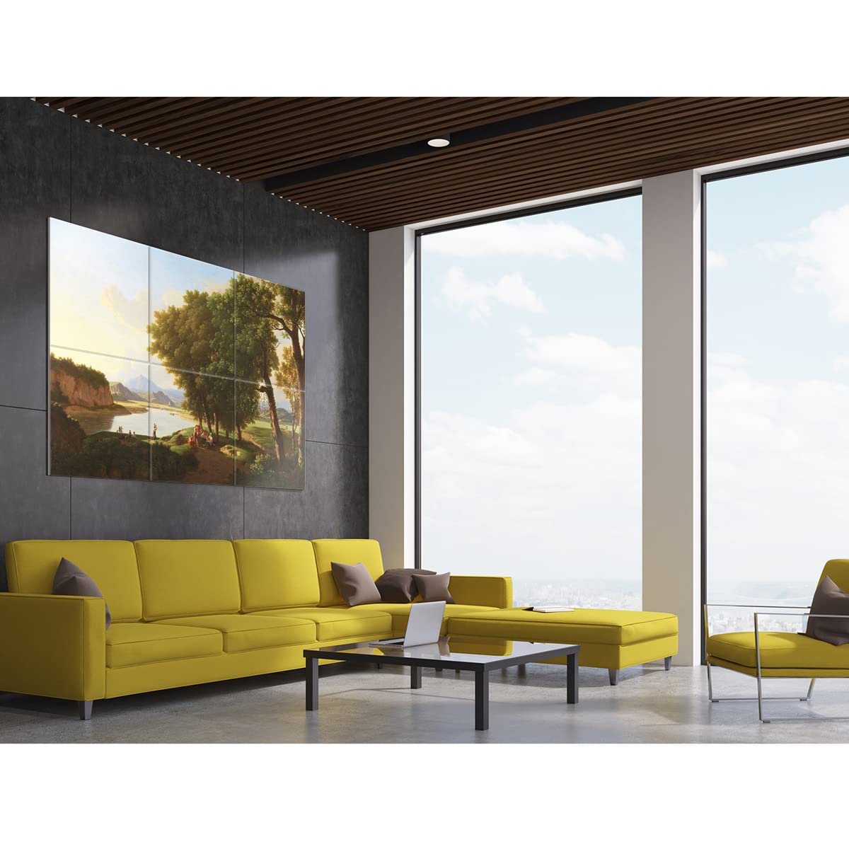 JBER Art Acoustic Panels 6 Pack Self Adhesive（Series 1）