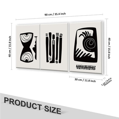 JBER Art Acoustic Panels 6 Pack Self-Adhesive（Series 6）
