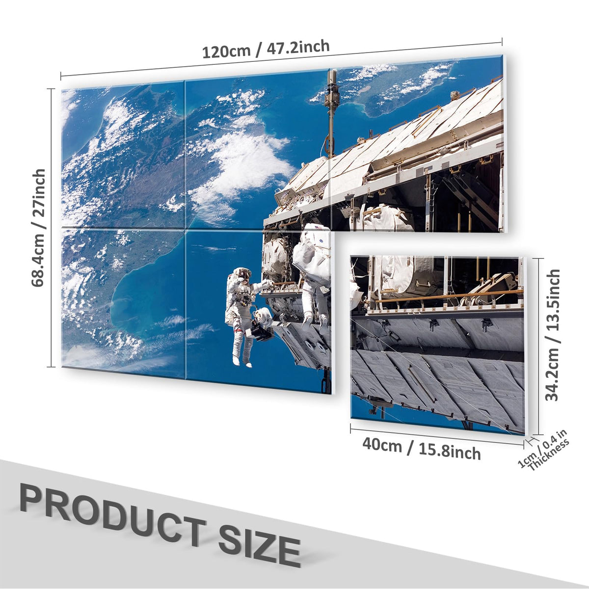 JBER Art Acoustic Panels 6 Pack Self-Adhesive（Series 5）