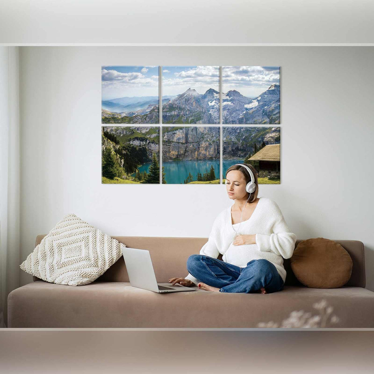 JBER Art Acoustic Panels 6 Pack Self-Adhesive（Series 3）