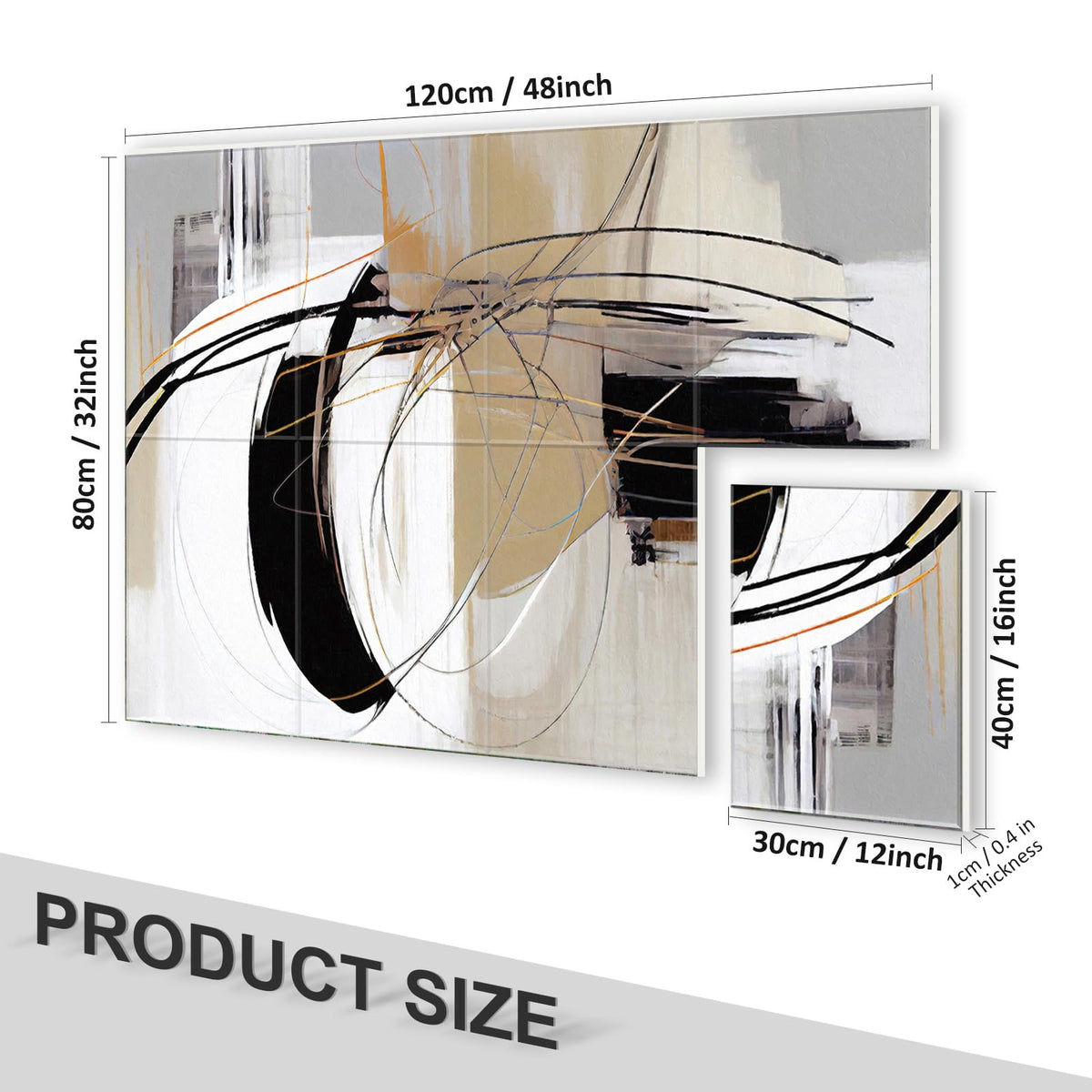JBER Art Acoustic Panels 6 Pack Self-Adhesive（Series 6）