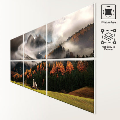 JBER Art Acoustic Panels 6 Pack Self-Adhesive（Series 4）