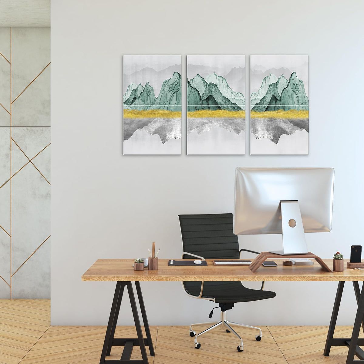 JBER Art Acoustic Panels 6 Pack Self-Adhesive（Series 2）