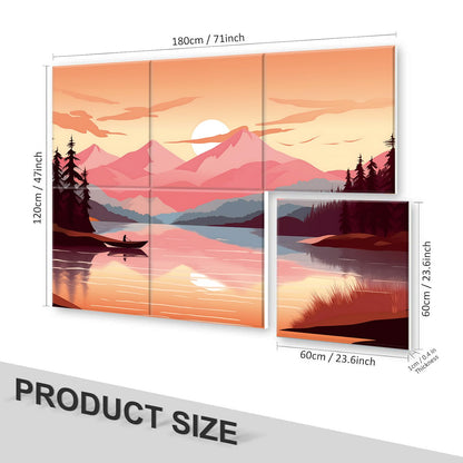 JBER Art Acoustic Panels 6 Pack Self-Adhesive（Series 3）