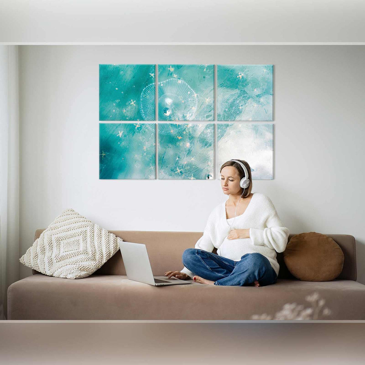 JBER Art Acoustic Panels 6 Pack Self-Adhesive（Series 3）
