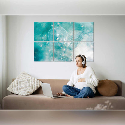 JBER Art Acoustic Panels 6 Pack Self-Adhesive（Series 3）