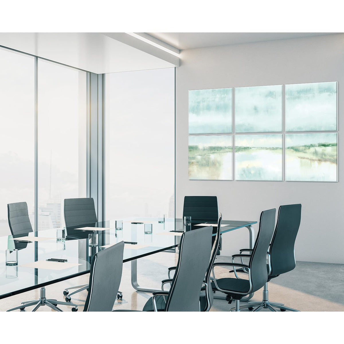 JBER Art Acoustic Panels 6 Pack Self-Adhesive（Series 2）