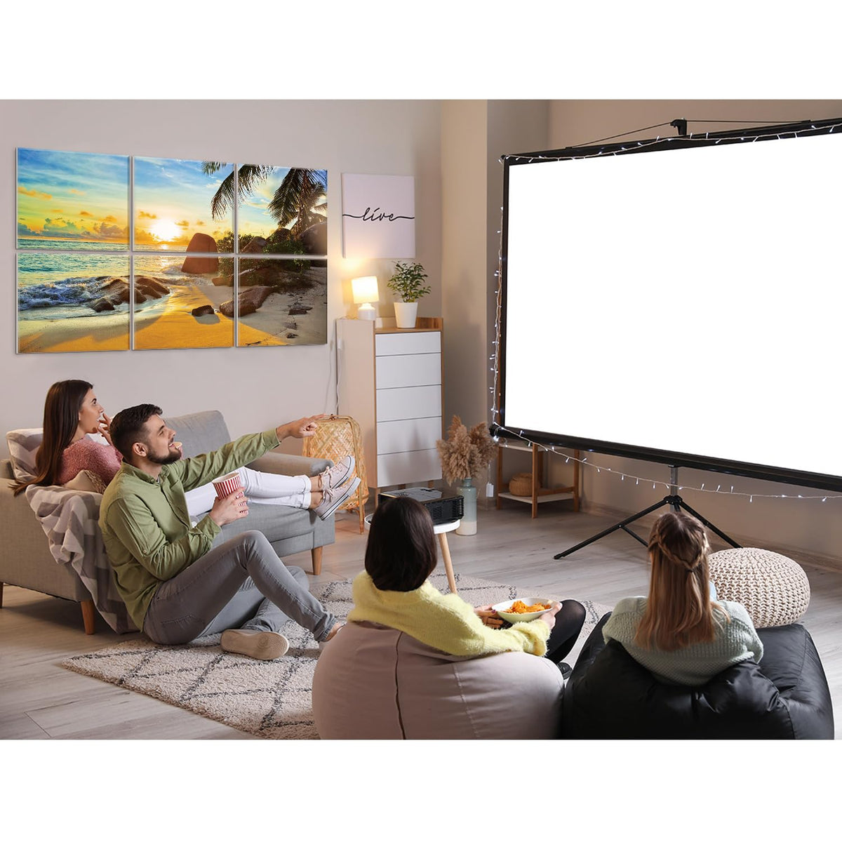JBER Art Acoustic Panels 6 Pack Self-Adhesive（Series 2）