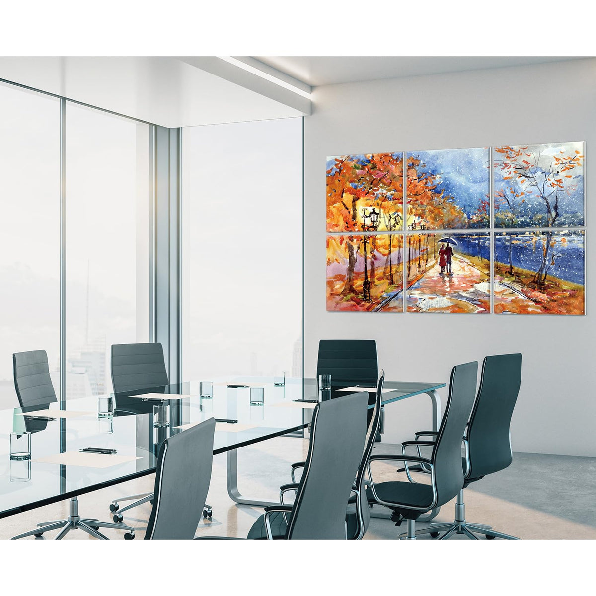 JBER Art Acoustic Panels 6 Pack Self-Adhesive（Series 2）