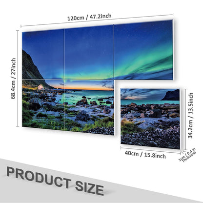 JBER Art Acoustic Panels 6 Pack Self-Adhesive（Series 4）