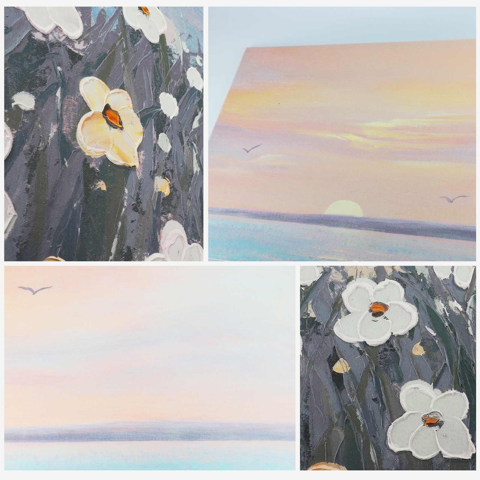 JBER Art Acoustic Panels 6 Pack Self Adhesive（Series 1）