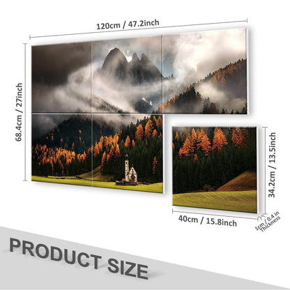 JBER Art Acoustic Panels 6 Pack Self-Adhesive（Series 4）