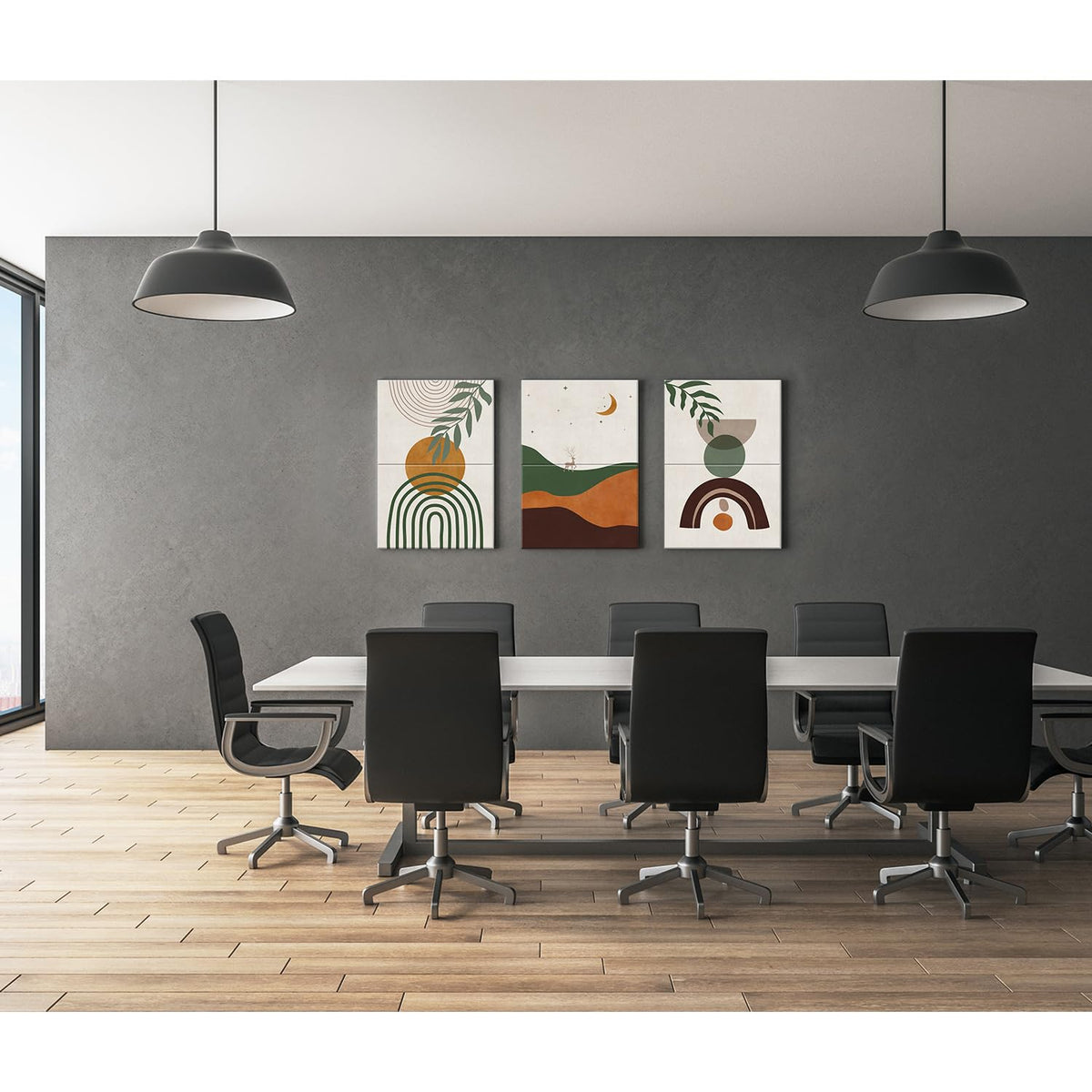 JBER Art Acoustic Panels 6 Pack Self-Adhesive（Series 2）