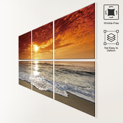 JBER Art Acoustic Panels 6 Pack Self-Adhesive（Series 4）