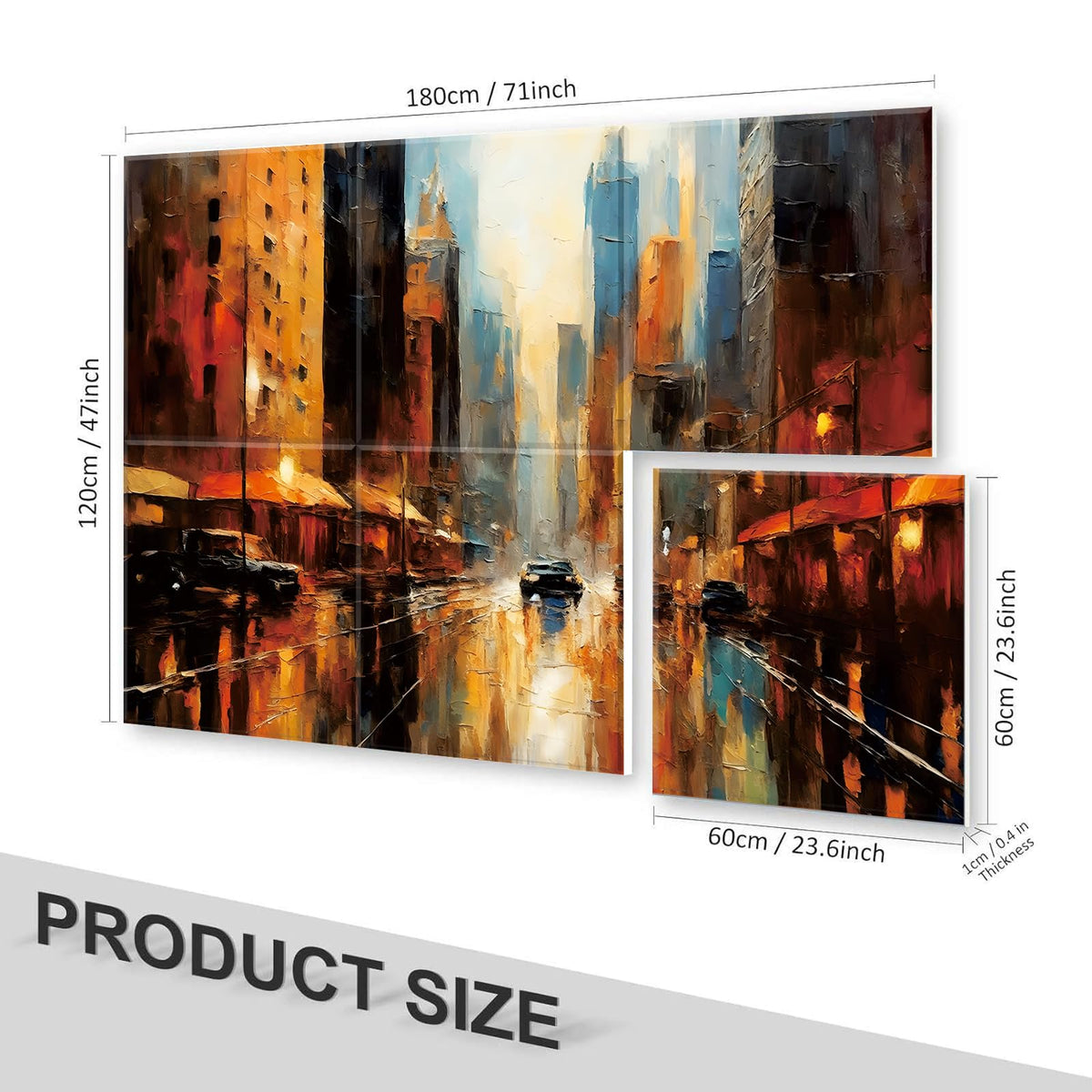 JBER Art Acoustic Panels 6 Pack Self-Adhesive（Series 3）