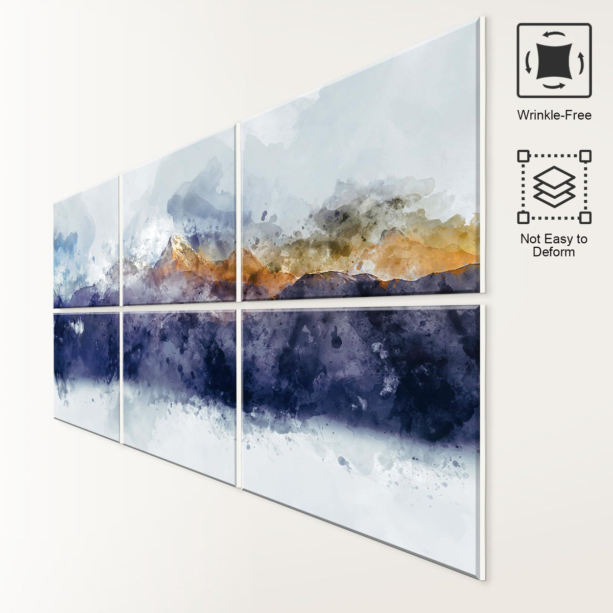 JBER Art Acoustic Panels 6 Pack Self-Adhesive（Series 2）