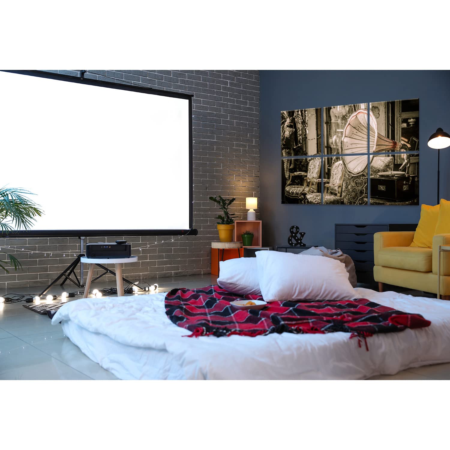 JBER Art Acoustic Panels 6 Pack Self Adhesive（Series 1）