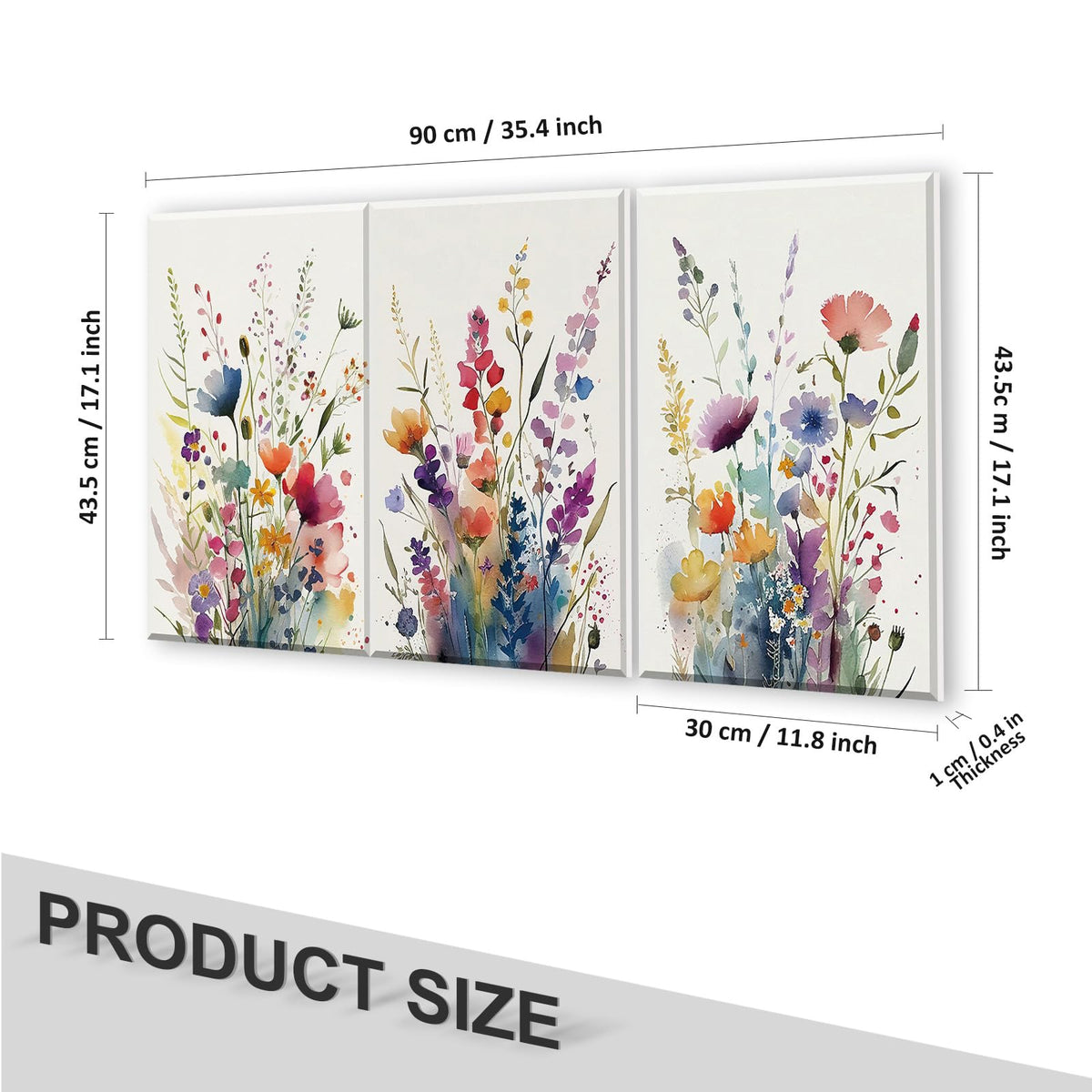 JBER Art Acoustic Panels 6 Pack Self-Adhesive（Series 6）