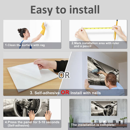 JBER Art Acoustic Panels 6 Pack Self-Adhesive（Series 5）