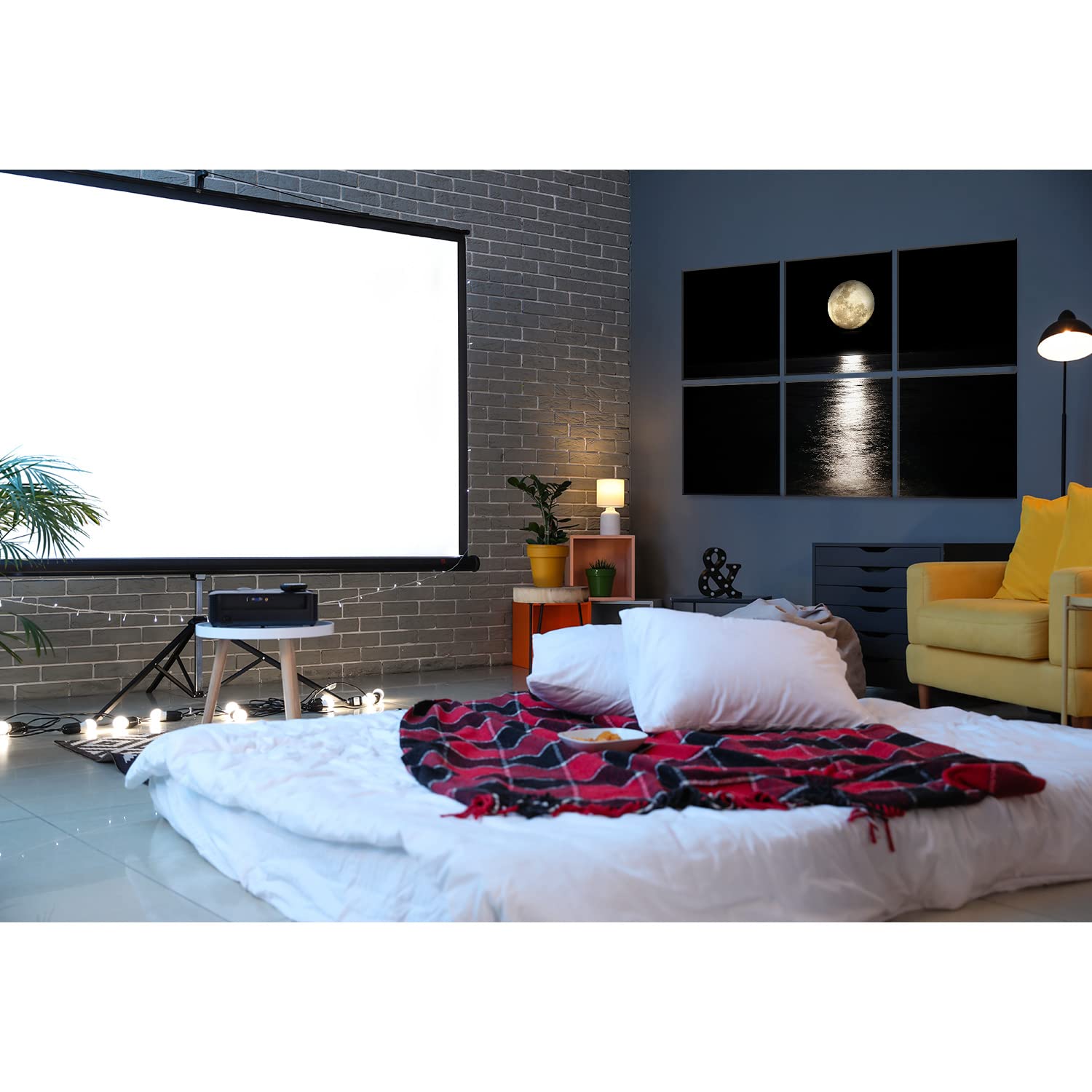 JBER Art Acoustic Panels 6 Pack Self Adhesive（Series 1）