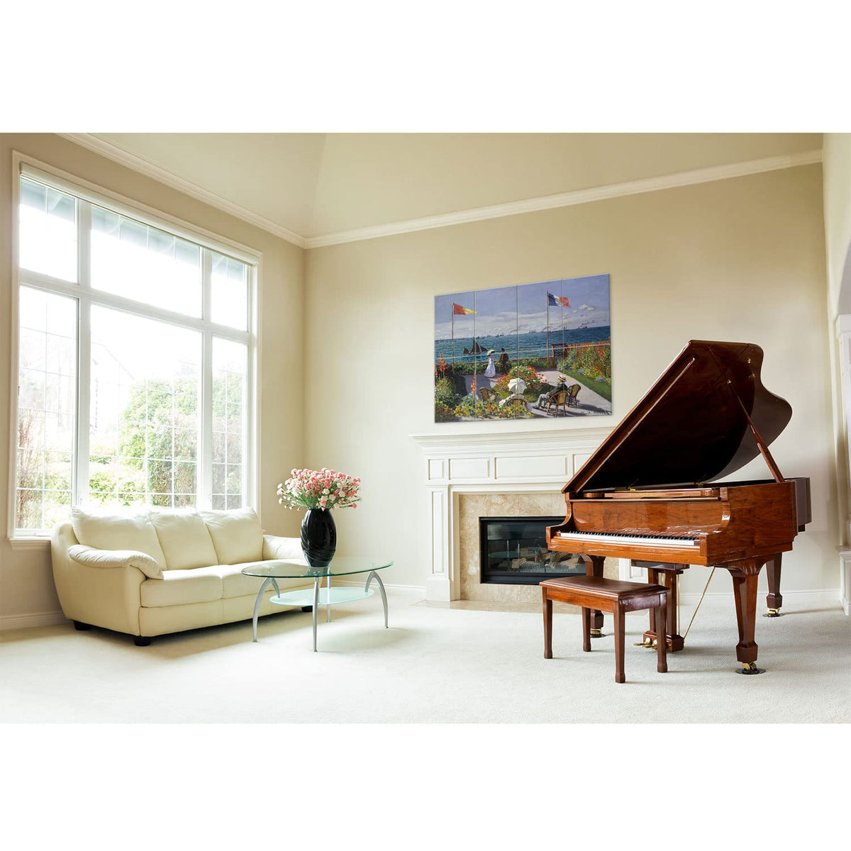JBER Art Acoustic Panels 8 Pack Self-Adhesive