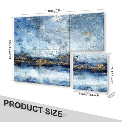 JBER Art Acoustic Panels 6 Pack Self-Adhesive（Series 3）