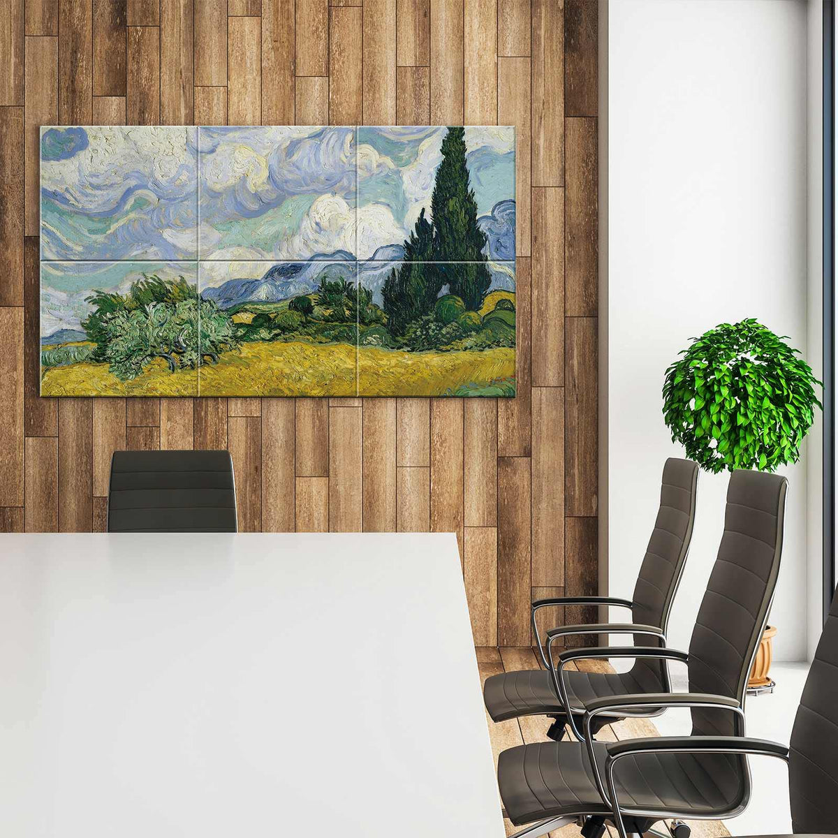 JBER Art Acoustic Panels 6 Pack Self-Adhesive（Series 4）