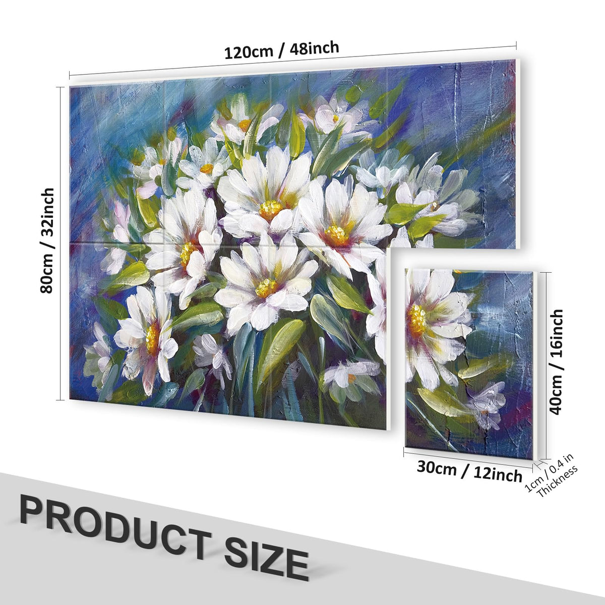 JBER Art Acoustic Panels 6 Pack Self-Adhesive（Series 5）