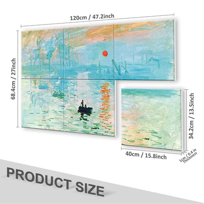 JBER Art Acoustic Panels 6 Pack Self-Adhesive（Series 2）