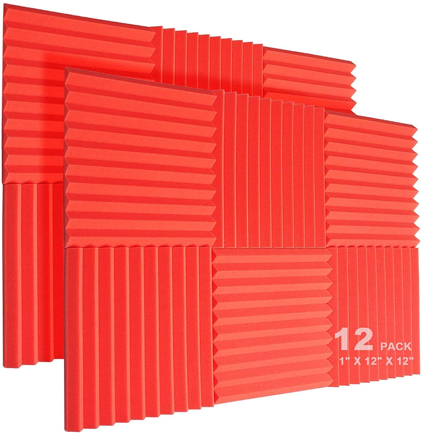 JBER Acoustic Foam Panels Wedge-Shaped