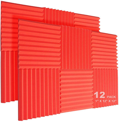 JBER Acoustic Foam Panels Wedge-Shaped