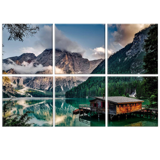 JBER Art Acoustic Panels 6 Pack Self Adhesive（Series 1）