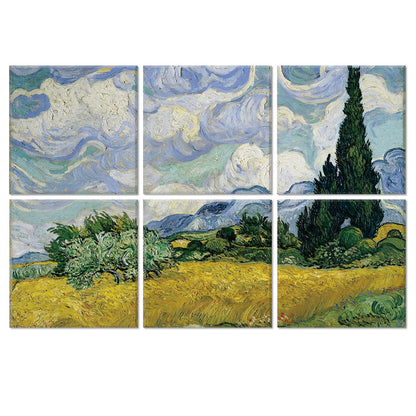JBER Art Acoustic Panels 6 Pack Self Adhesive（Series 1）