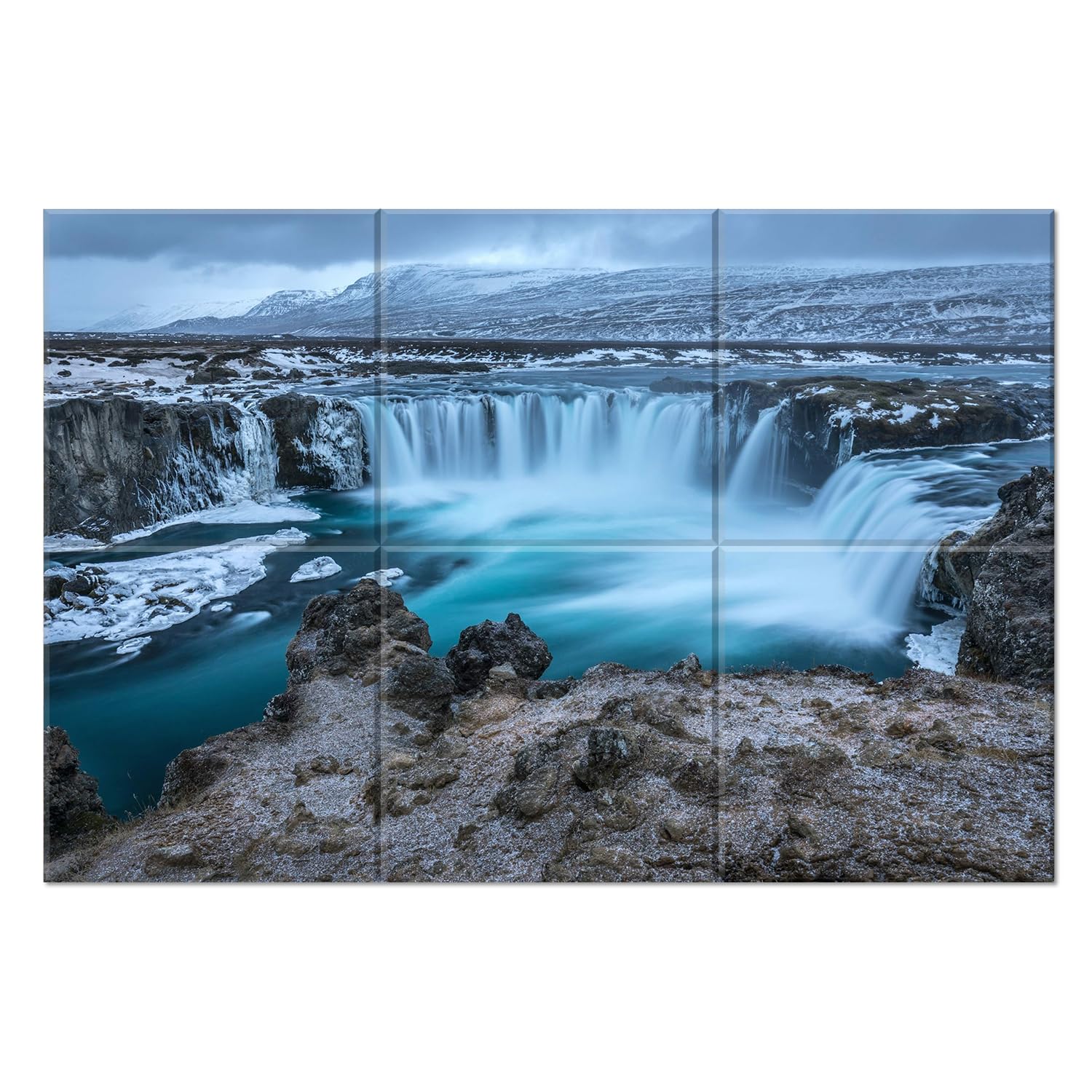 JBER Art Acoustic Panels 6 Pack Self Adhesive（Series 1）