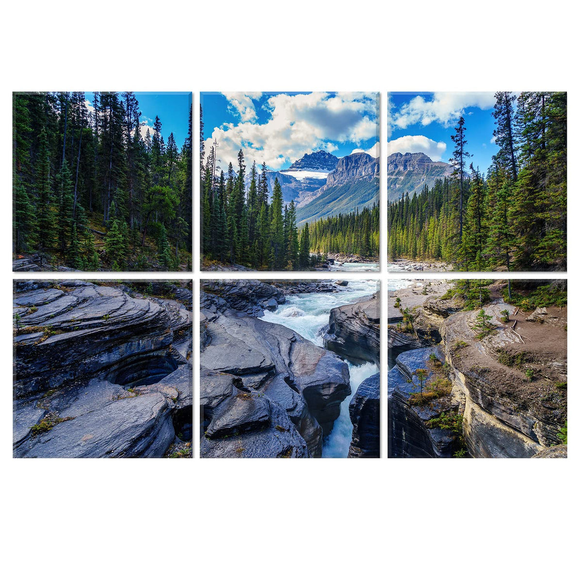 JBER Art Acoustic Panels 6 Pack Self Adhesive（Series 1）