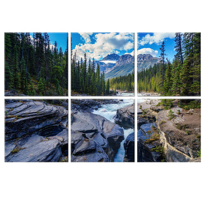 JBER Art Acoustic Panels 6 Pack Self Adhesive（Series 1）