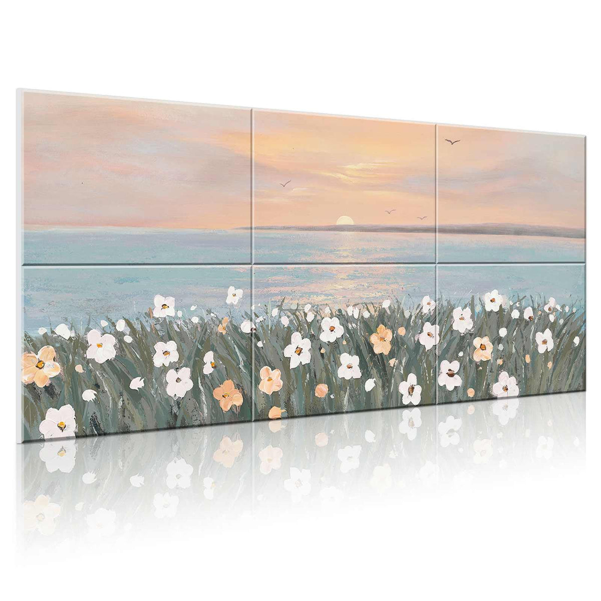 JBER Art Acoustic Panels 6 Pack Self Adhesive（Series 1）