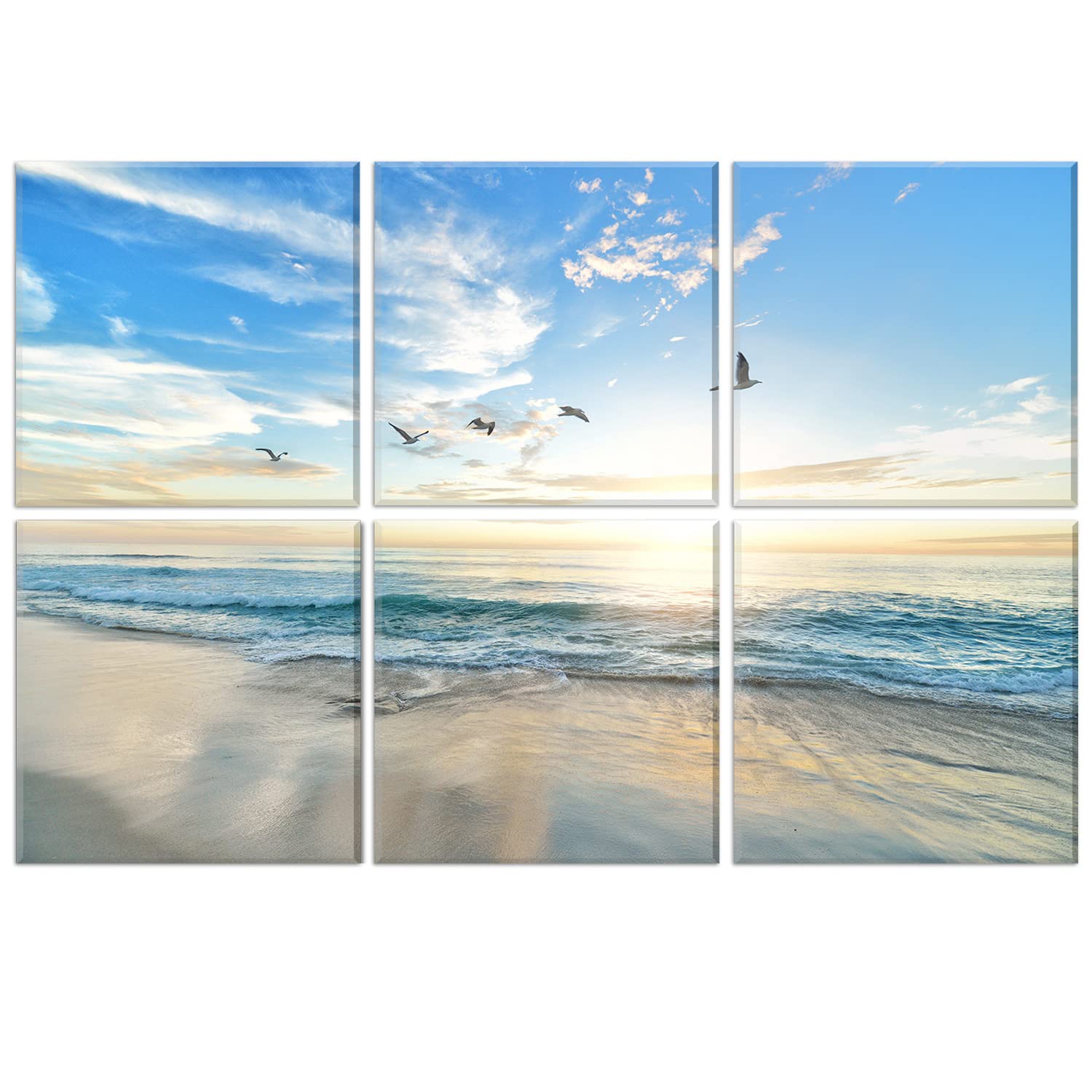 JBER Art Acoustic Panels 6 Pack Self Adhesive（Series 1）