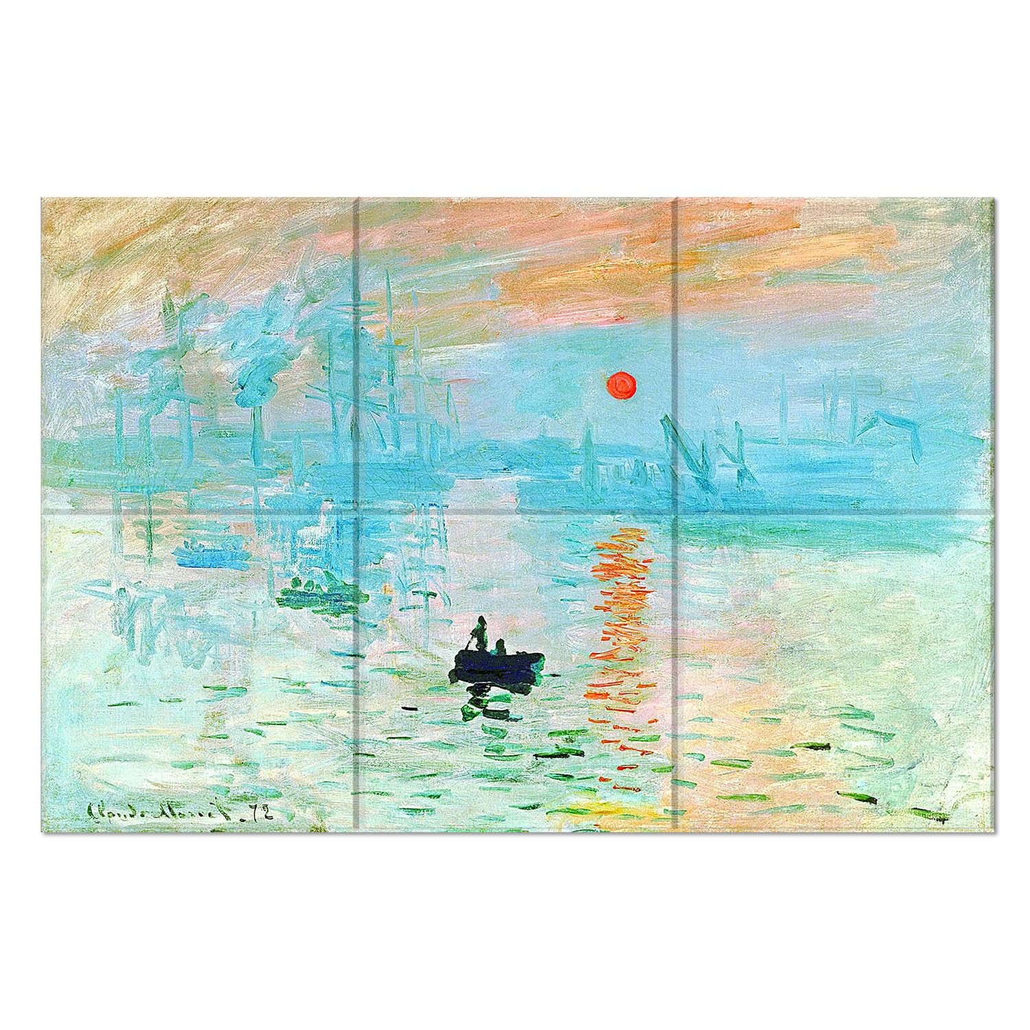 JBER Art Acoustic Panels 6 Pack Self Adhesive（Series 1）