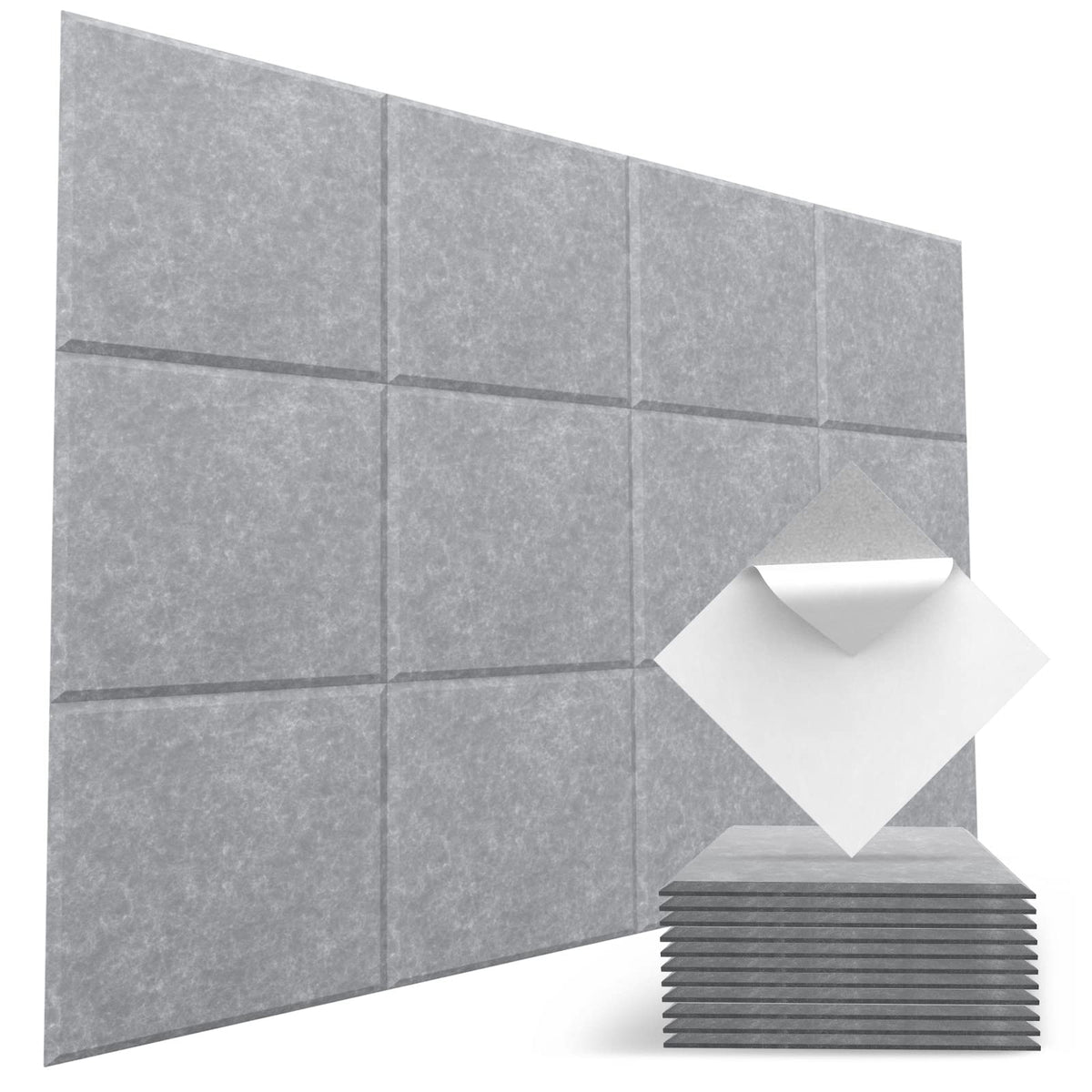 JBER Square Acoustic Foam Panels
