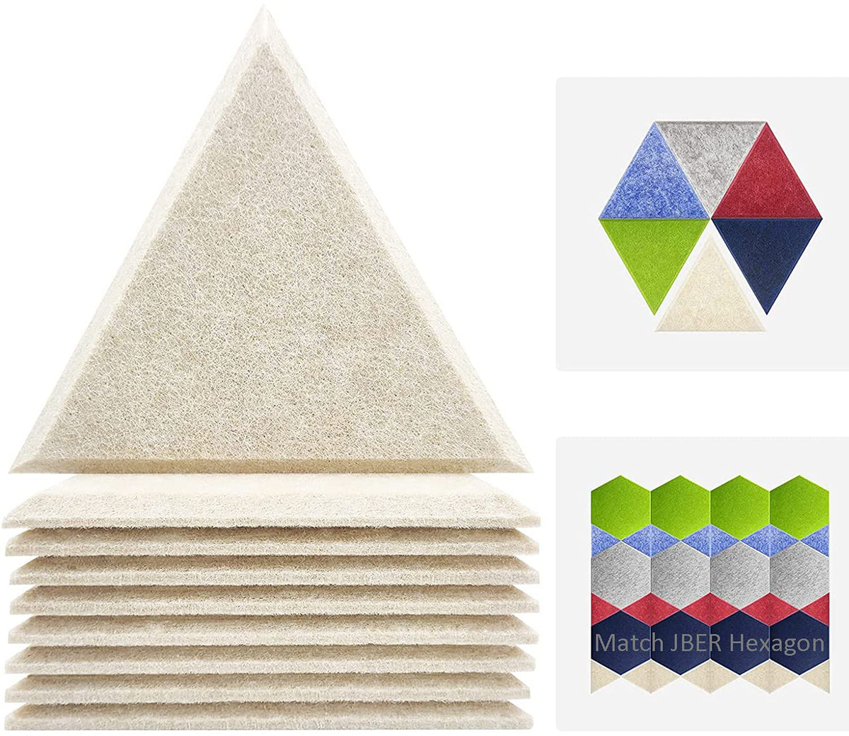 JBER Triangle Wedge Acoustic Panels