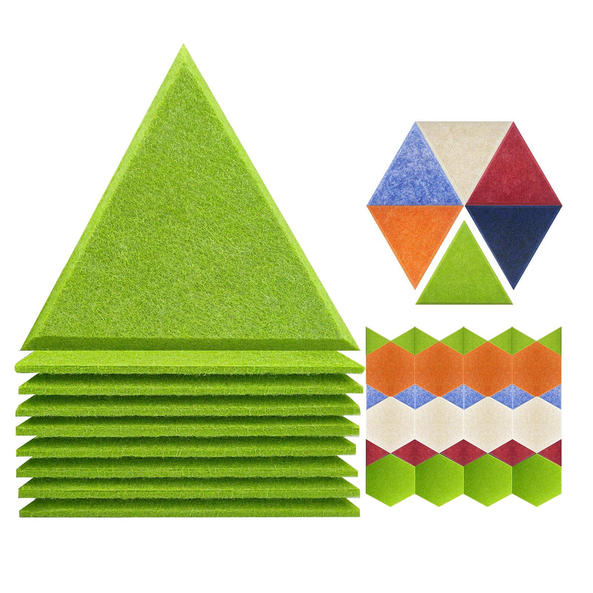 JBER Triangle Wedge Acoustic Panels