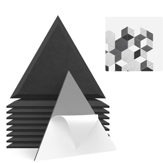 JBER Triangle Wedge Acoustic Panels Self-Adhesive